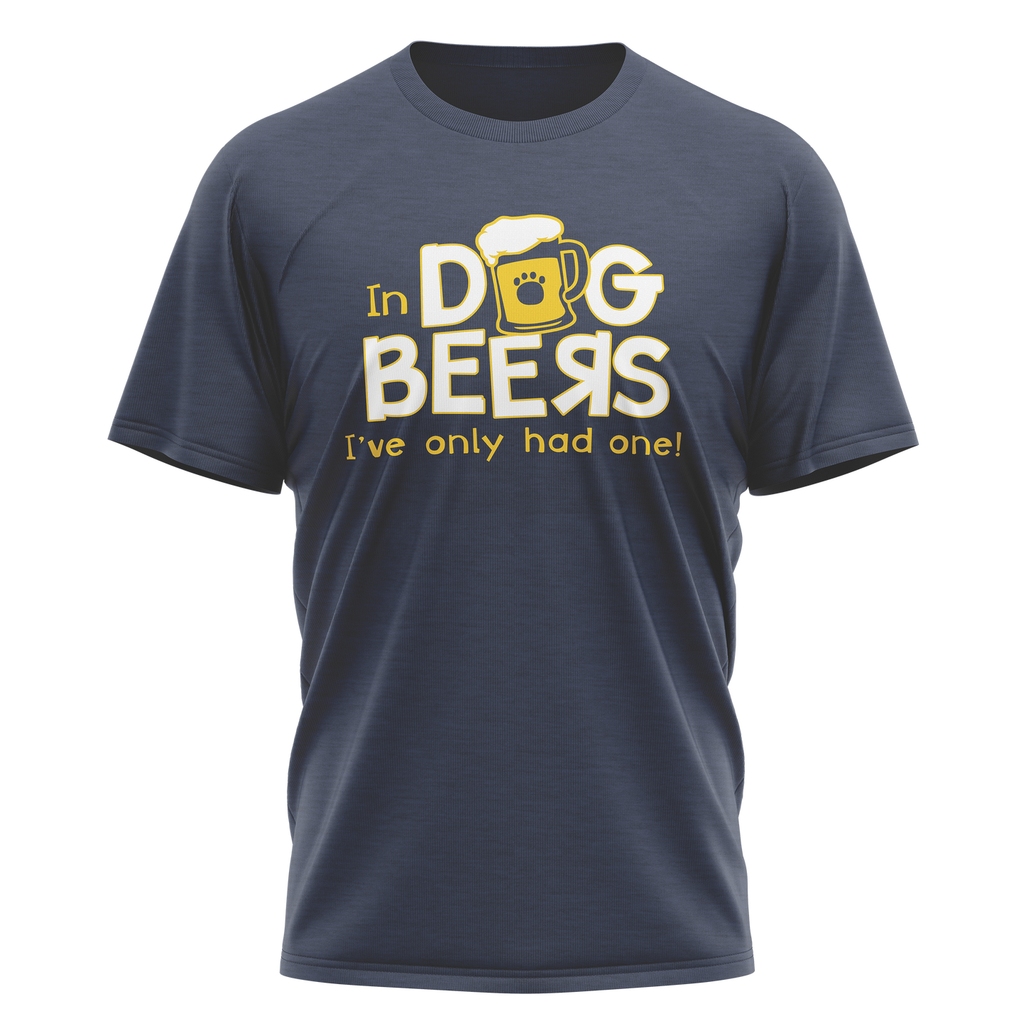 Unisex T-Shirt - In dog Beers - Light Heathered Gray