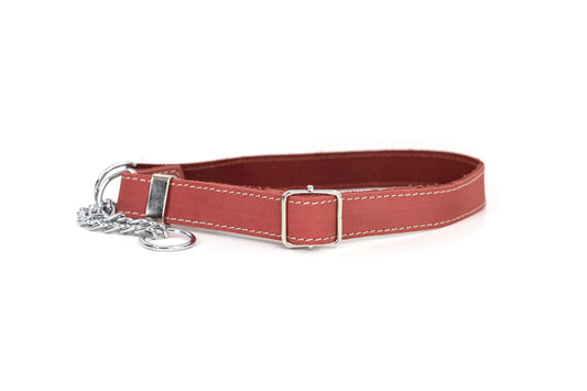 Leather Martingale Collar