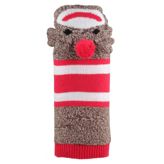 Sock monkey golf club headcover