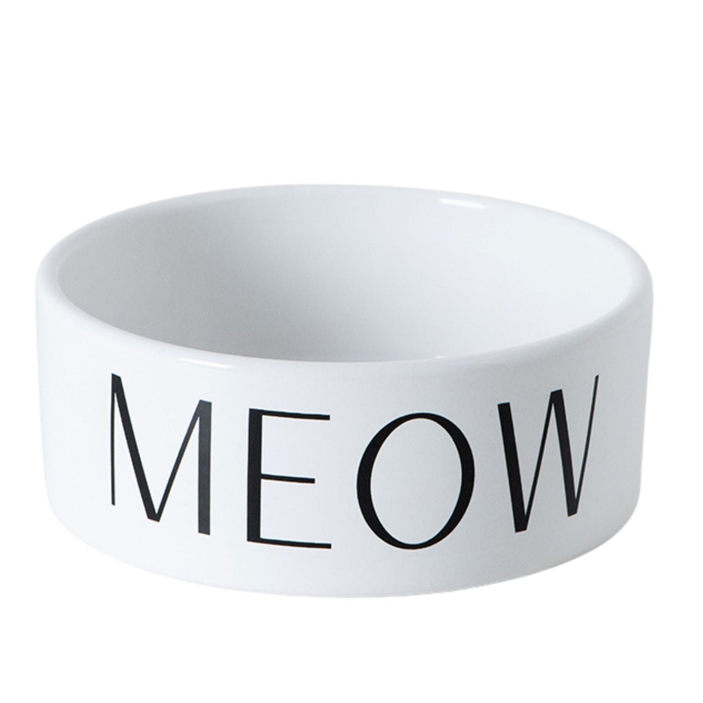 Scipt Meow Cat Bowl - Park Life Designs