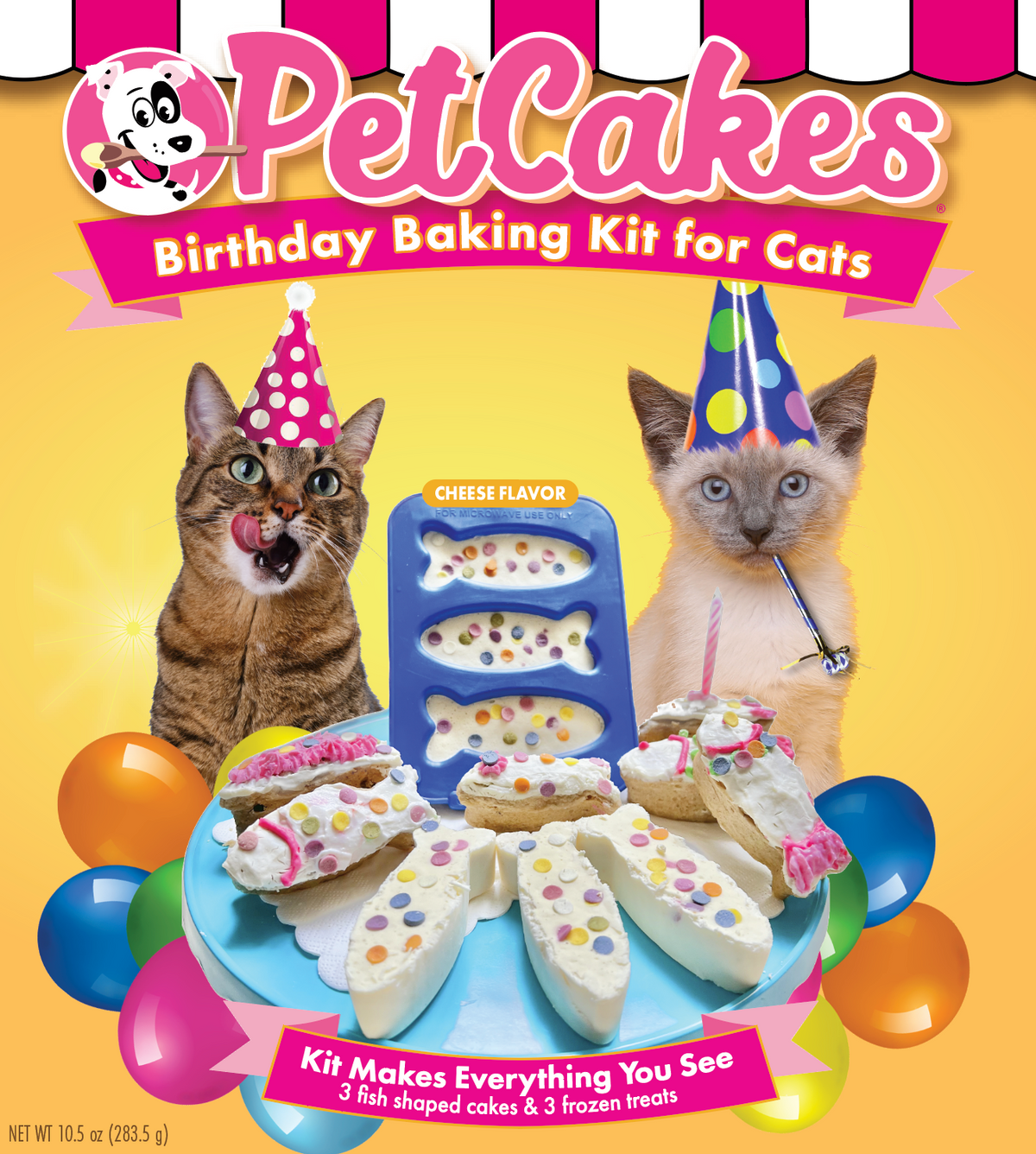 PetCakes Birthday Baking Kit for Cats