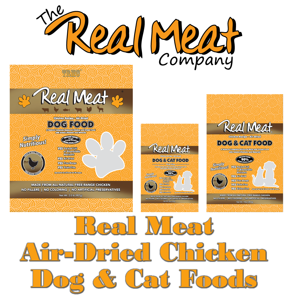 Real Meat Chicken Dog Food Collection