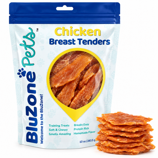 BluZone Pets Chicken Breast Tenders bag