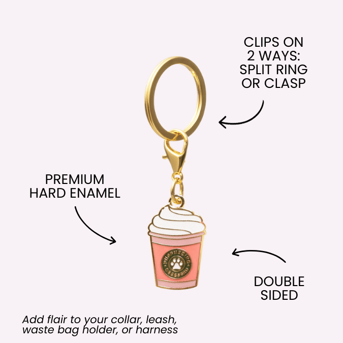 Puppuccino Pet Charm