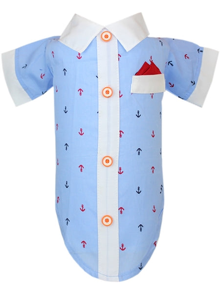 Anchor Shirt - Blue