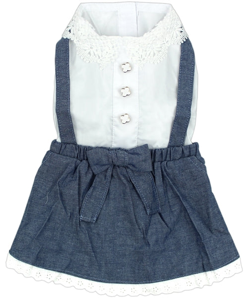 Chambray Overall Dress - Original