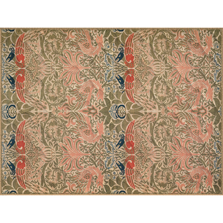 Peacock & Frond Pet Rug