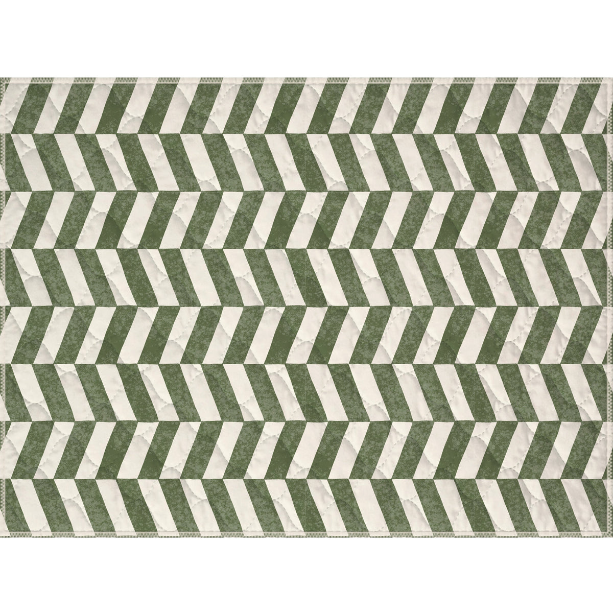 Sage Chevron Chic Pet Rug