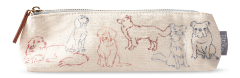 FLAT BOTTOM PENCIL POUCHES