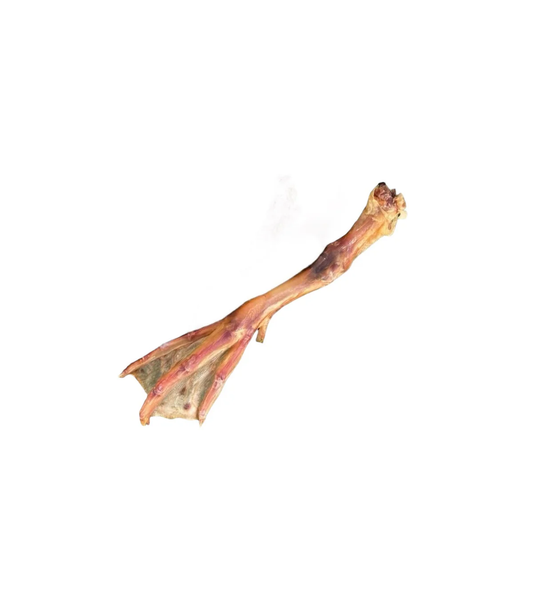 Ancestral Raw dehydrated duck foot pet treat