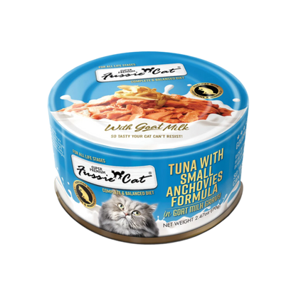 Fussie Cat Tuna with Small Anchovies in Goat Milk
