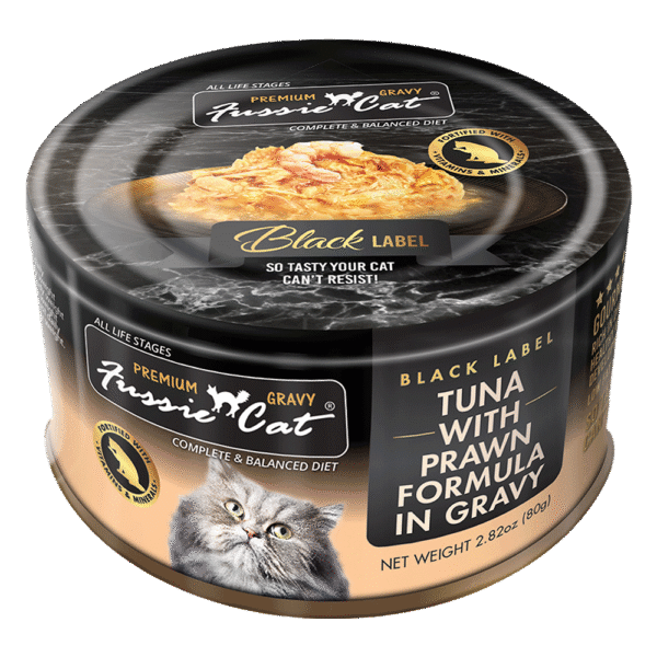 Fussie Cat Tuna with Prawn in Gravy