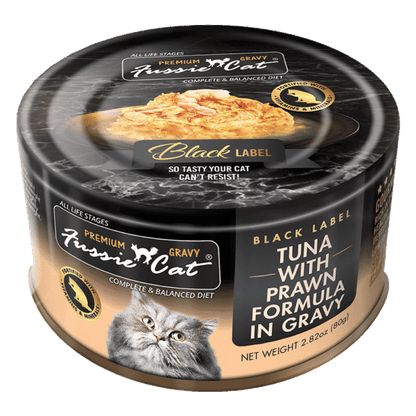 Fussie Cat Tuna with Prawn in Gravy