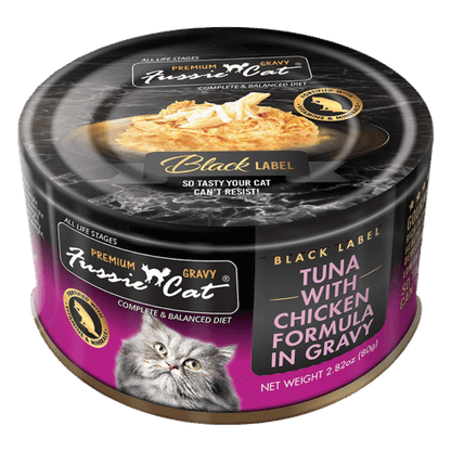 Fussie Cat Tuna with Chicken in Gravy