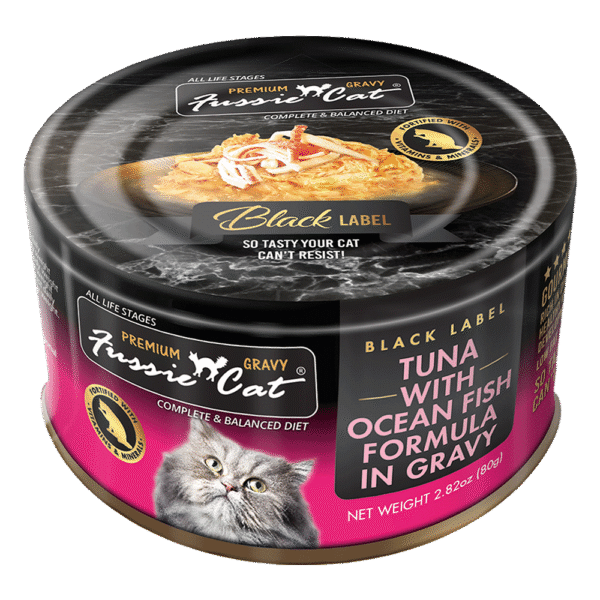 Fussie Cat Tuna with Ocean Fish in Gravy