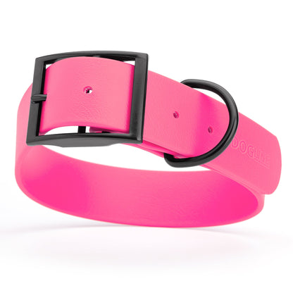 Biothane Waterproof Dog Collar - Wide - L (16 to 20 inches)