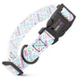 Dogline Biothane Printed Dog Collar with Quick Release Buckle