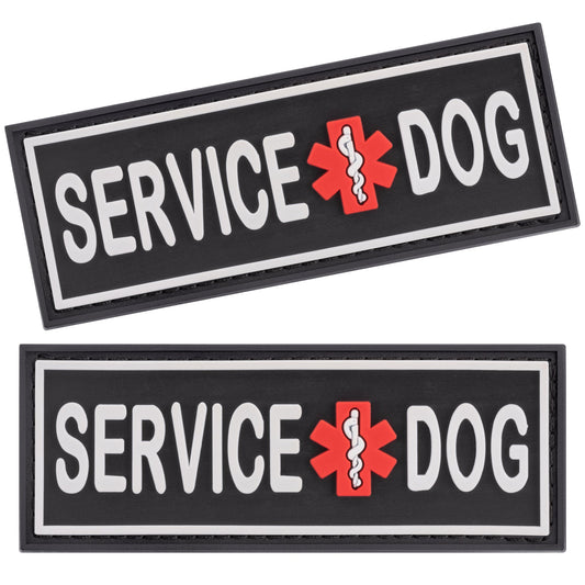 Dogline Service Dog 3D Rubber Accessories
