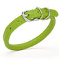 Soft Leather Round Dog Collar
