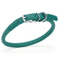 Soft Leather Round Dog Collar