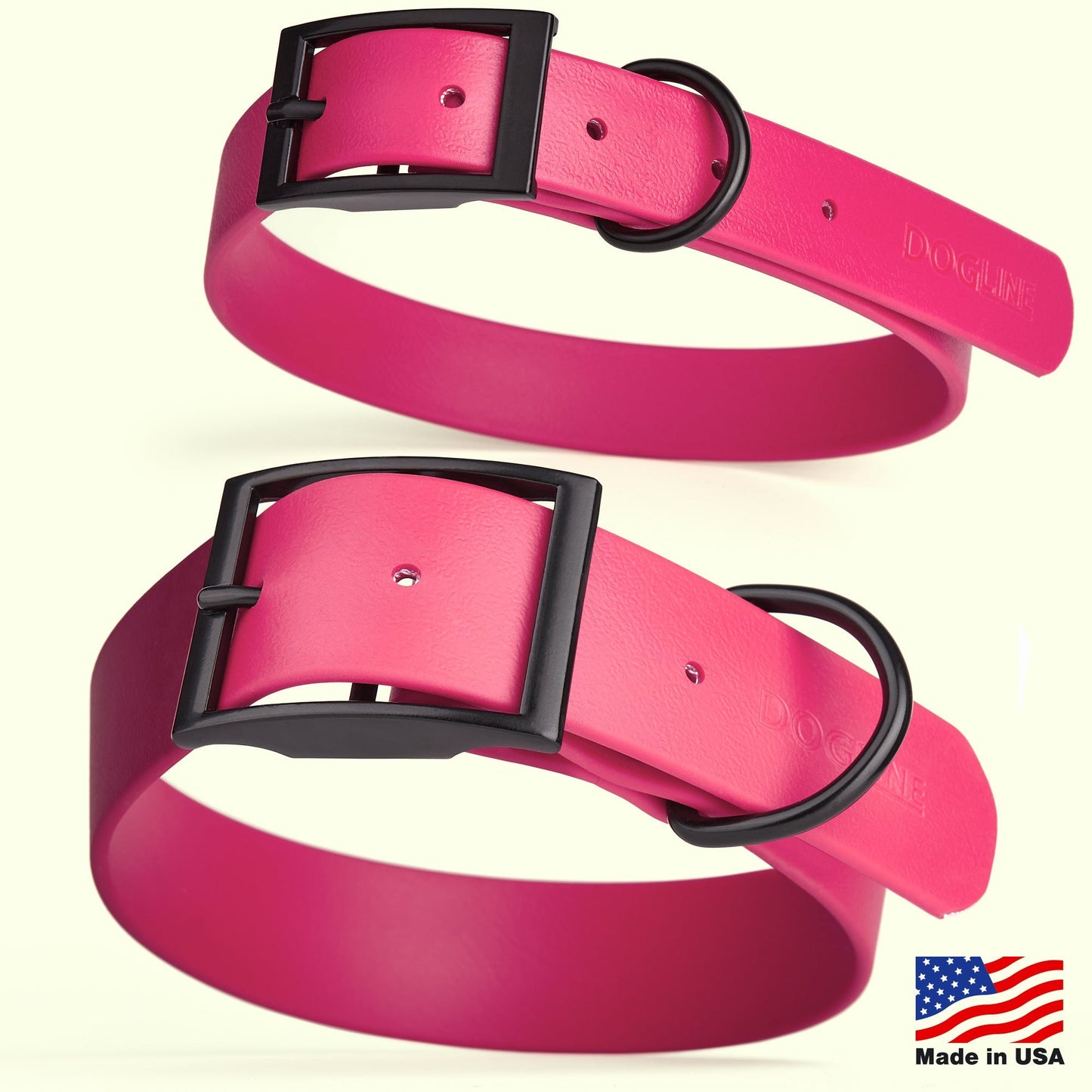Biothane Waterproof Dog Collar - M (15 to 18 inches)