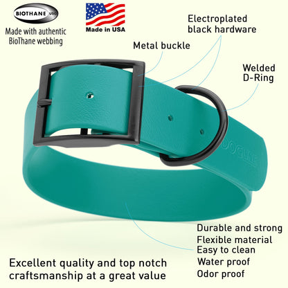 Biothane Waterproof Collar - Wide - XL (20 to 24 inches)