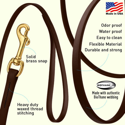 Viper Biothane Long Line 15 ft Dog Lead