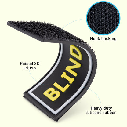 Dogline Blind Dog 3D Rubber Accessories