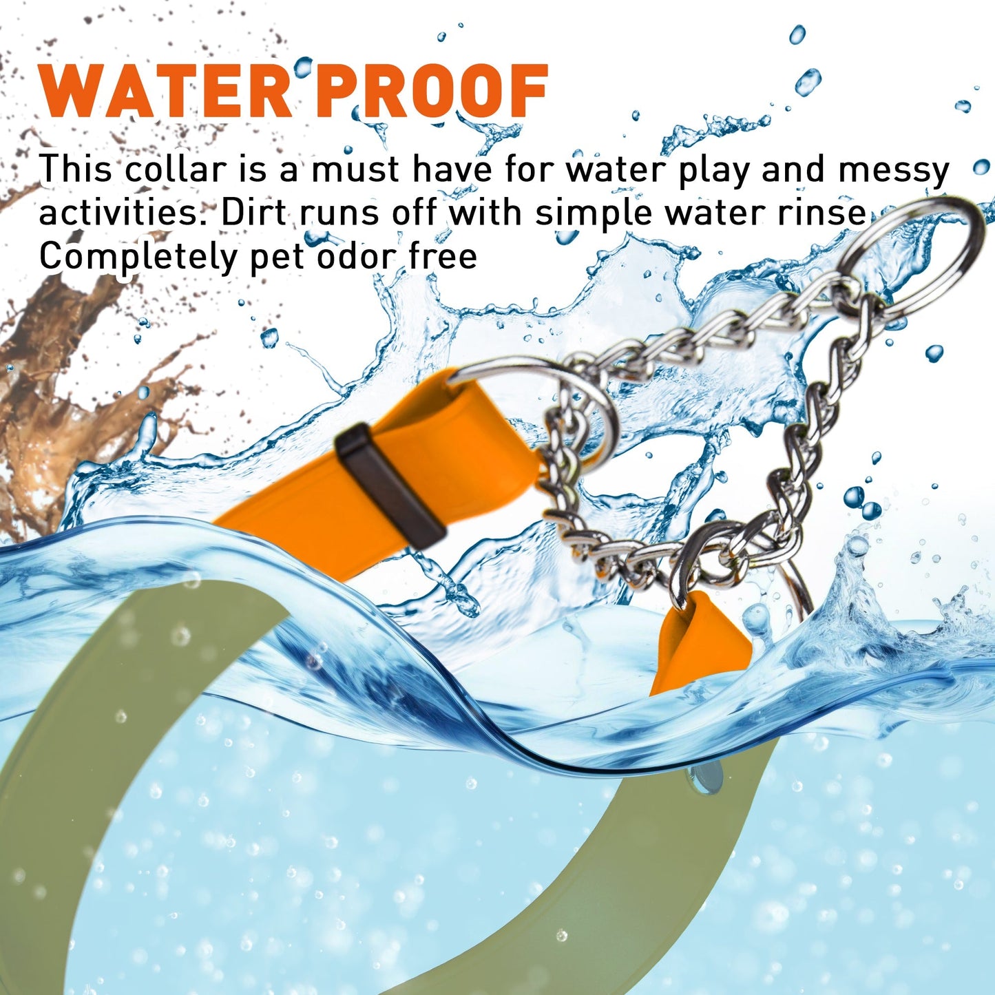 Biothane Adjustable Martingale Dog Collar