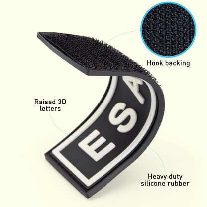 Dogline ESA Dog 3D Rubber Accessories
