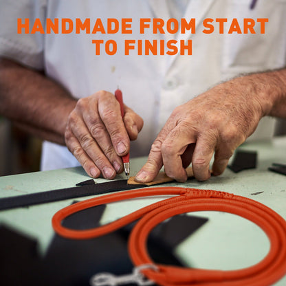 Soft Leather Round Traffic Lead