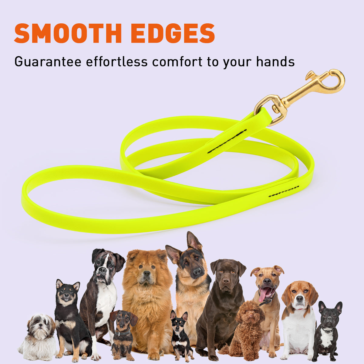 Viper Biothane Working Dog Lead, 6 Feet Long