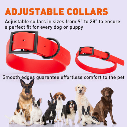 Biothane Waterproof Collar - Wide - XL (20 to 24 inches)