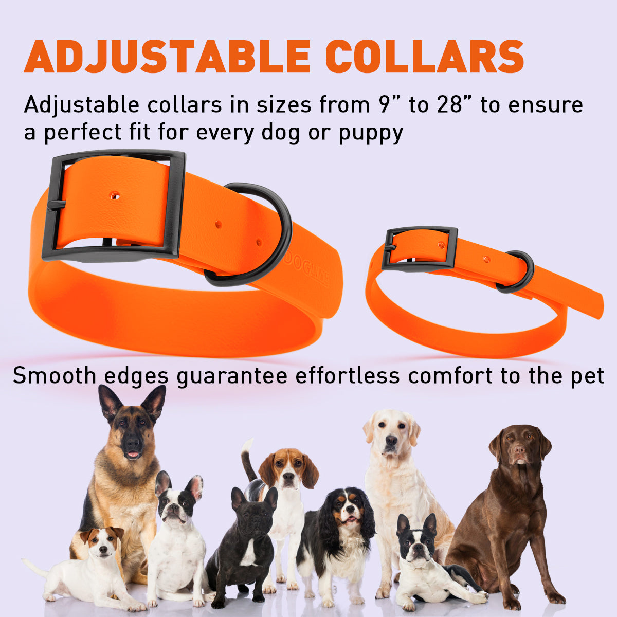 Biothane Waterproof Dog Collar - S (12 to 15 inches)