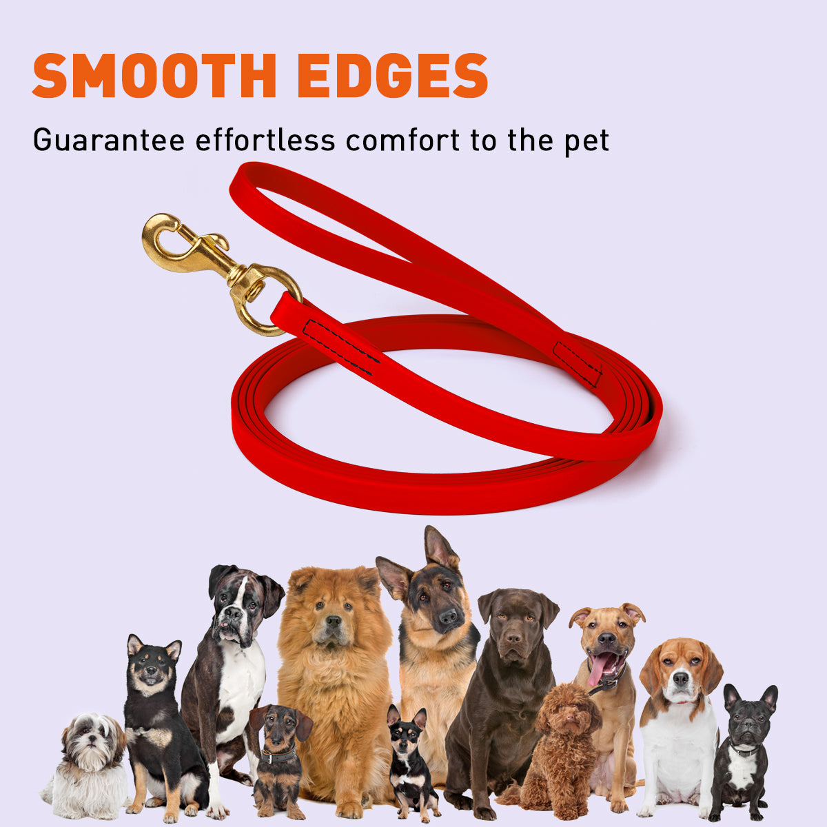 Viper Biothane Long Line 15 ft Dog Lead