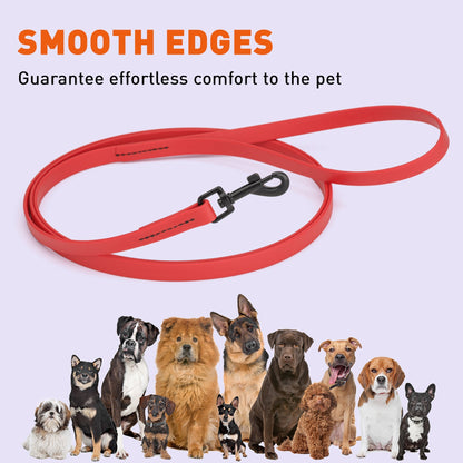 Biothane Waterproof Dog Leash 6 ft