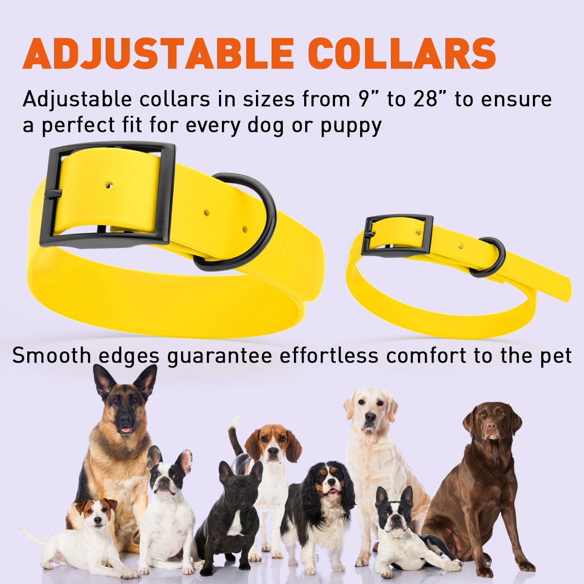 Biothane Waterproof Collar - XL (22 to 25 inches)