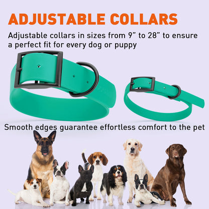 Biothane Waterproof Dog Collar - L (18 to 22 inches)