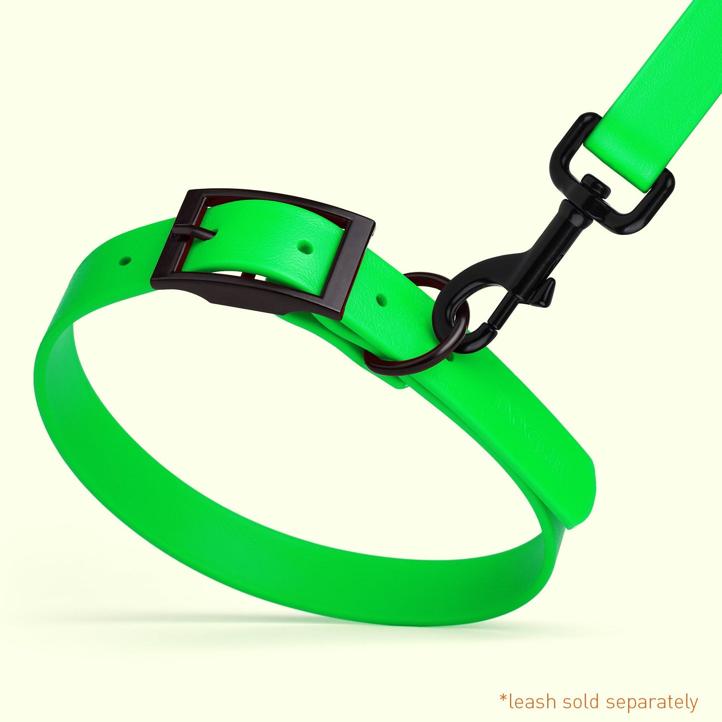 Biothane Waterproof Dog Collar - Wide - L (16 to 20 inches)