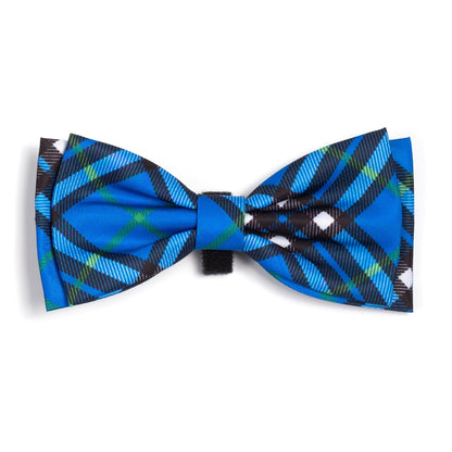 Bias Plaid Bow Tie