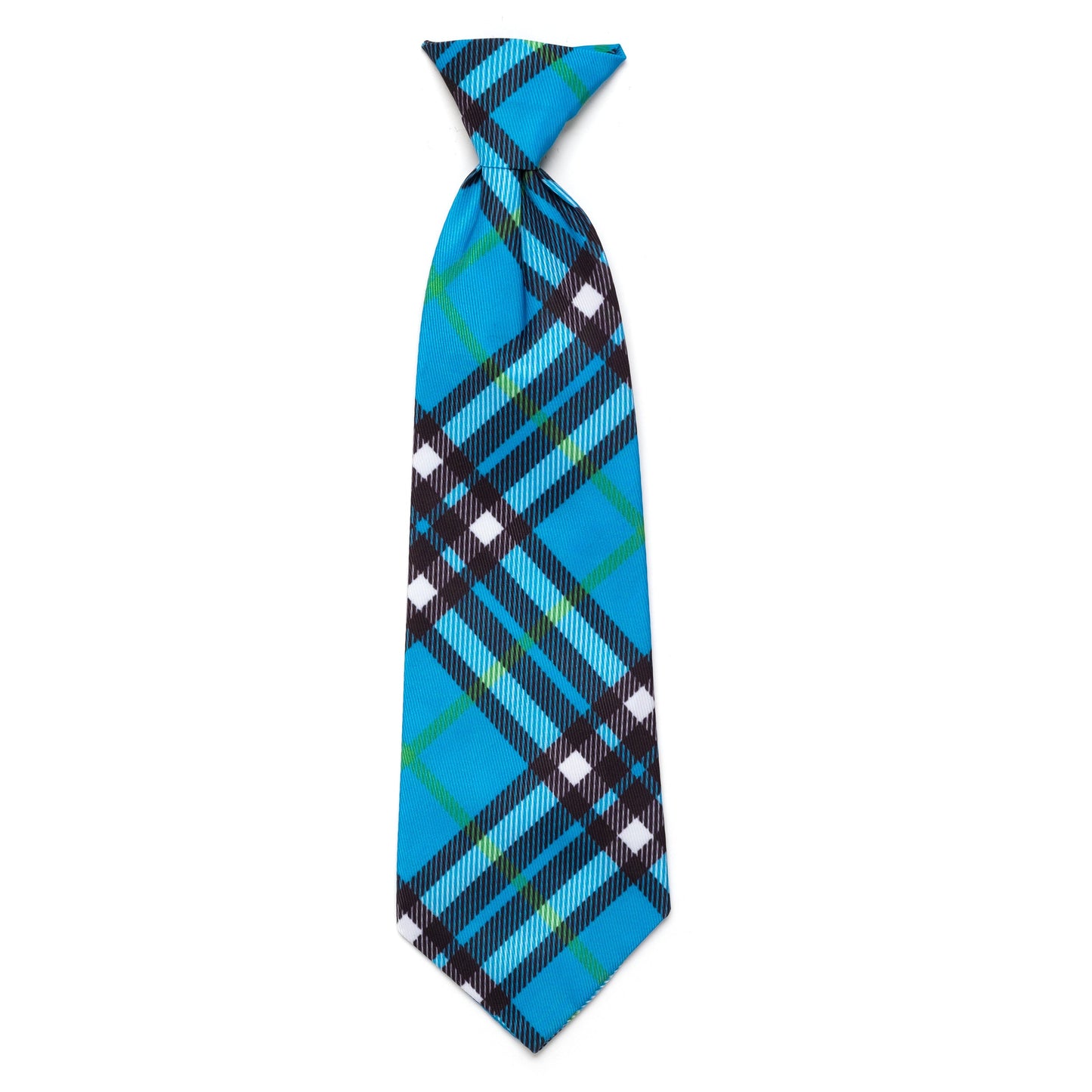 Bias Plaid Neck Tie