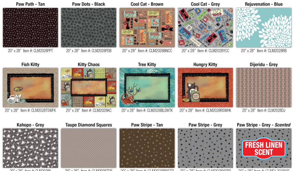 LITTER MATS FOR CATS