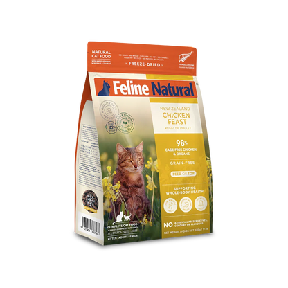Feline Natural Chicken Feast Freeze Dried Cat Food