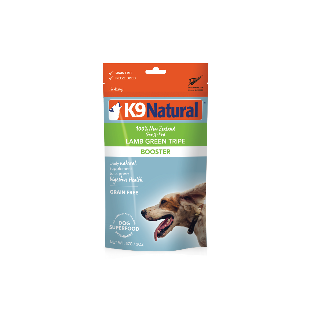 K9 Natural Lamb Green Tripe Freeze Dried Booster