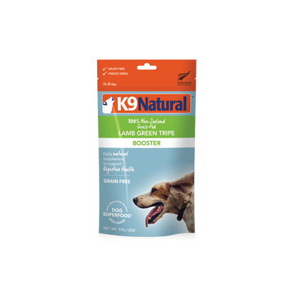 K9 Natural Lamb Green Tripe Freeze Dried Booster