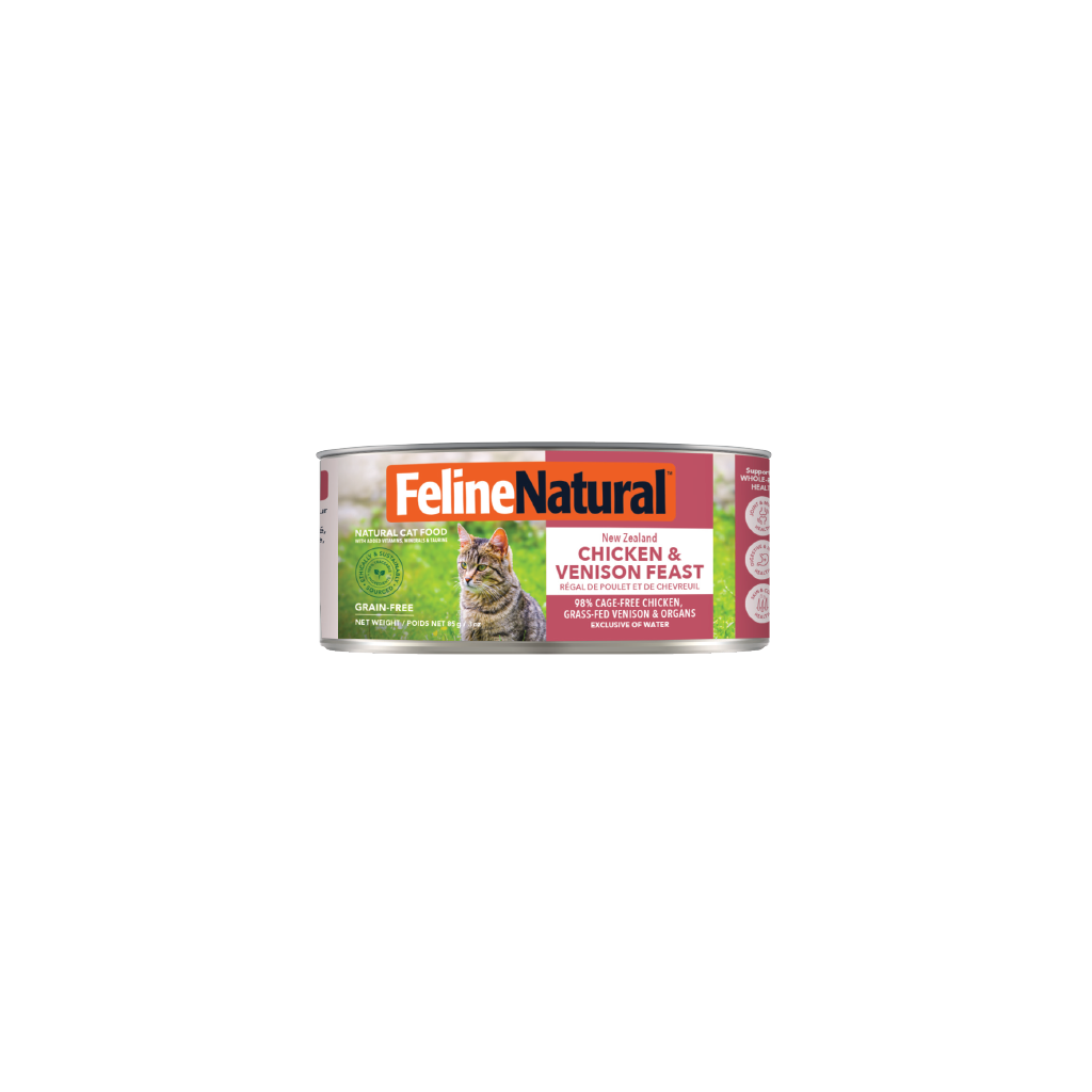 Feline Natural Chicken & Venison Feast Canned Cat Food
