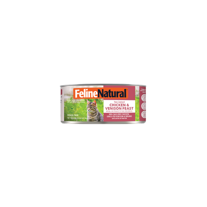 Feline Natural Chicken & Venison Feast Canned Cat Food