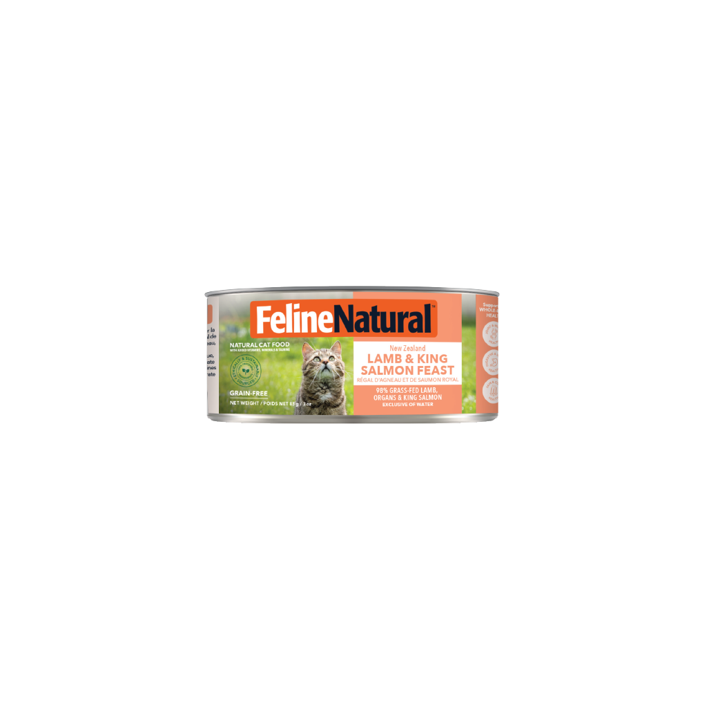Feline Natural Lamb & Salmon Feast Canned Cat Food