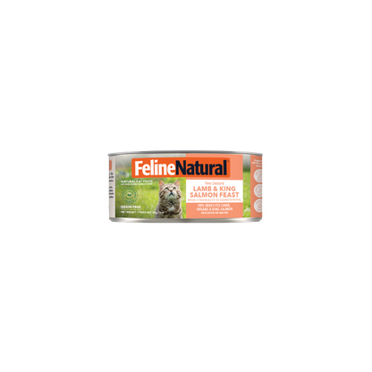Feline Natural Lamb & Salmon Feast Canned Cat Food