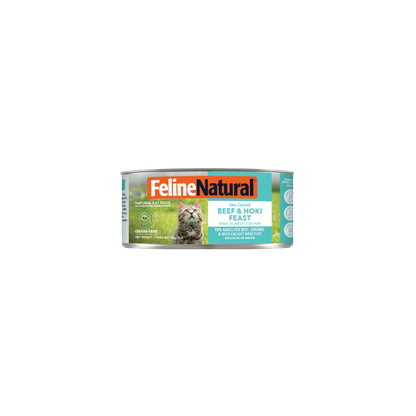 Feline Natural Beef & Hoki Feast Canned Cat Food